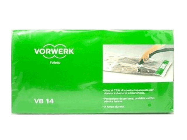 Sacchetti sottovuoto originali VB14 Vorwerk Folletto, offerta vendita online