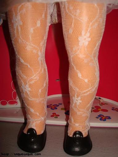 nancys de coleccion la primera nancy 1968 medias caladas piernas medias blancas