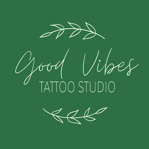 Good vibes tattoo studio logo