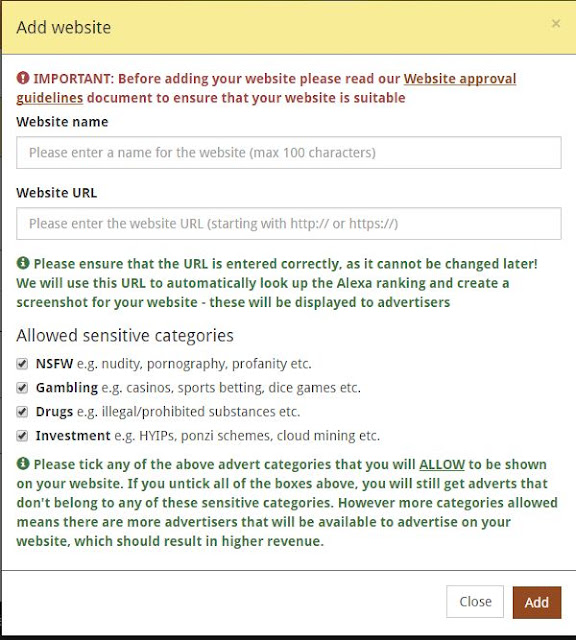 guidelines for adding c c