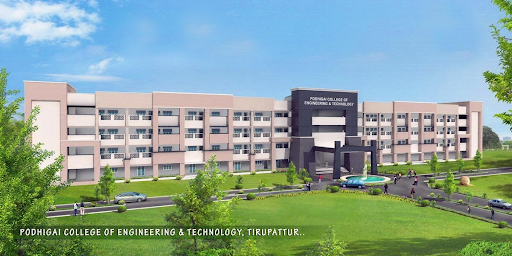 Podhigai College of Engineering & Technology, SH-18 Salem Road, Adiyur, Tirupattur, Tamil Nadu 635602, India, College, state TN