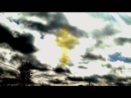 The Holy Cross Seen In Buffalo Sky Project Blue Beam Or Supernatural