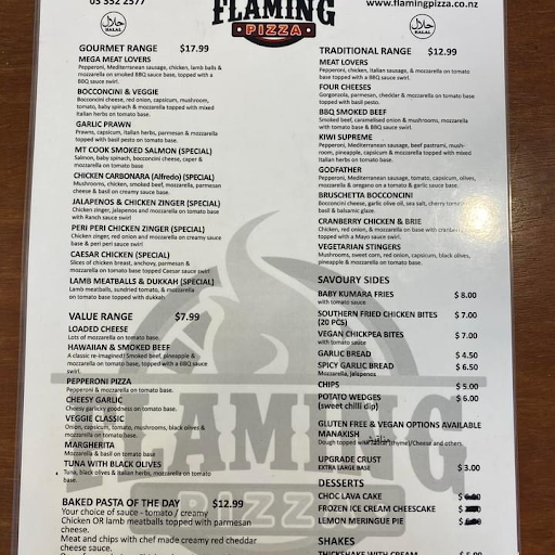 Flaming Pizza Papanui
