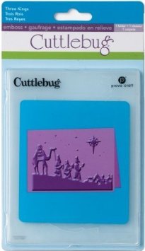  Provo Craft Cuttlebug A2 Embossing Folder: 3 Kings