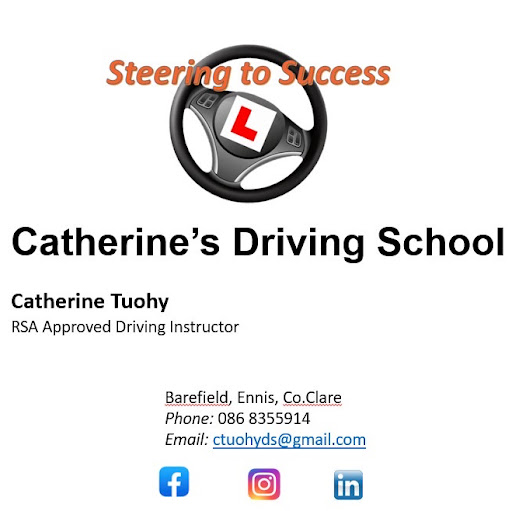 Catherine's Driving School logo