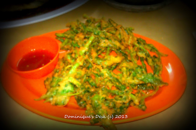 Tempura style vegetables