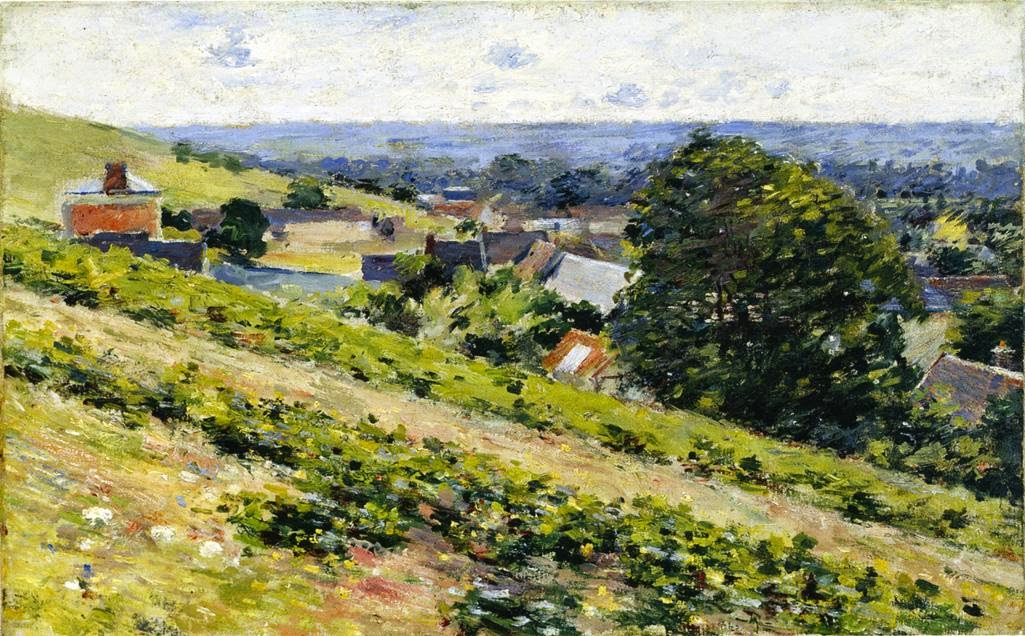Theodore Robinson - From the Hill, Giverny