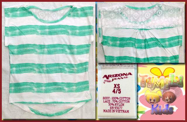 Arizona Striped Dolman Tee - Girls 4-16
