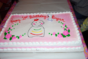 Brynn's 1st birthday party