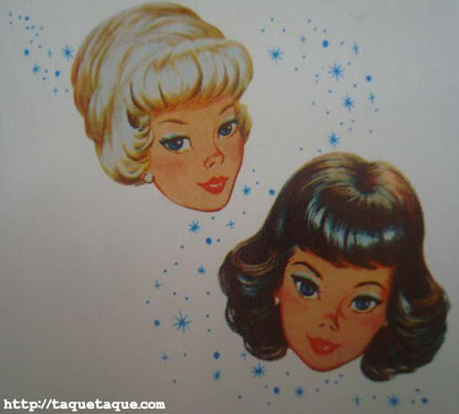 mi Barbie Favorita de 1963: Barbie and Her Wig Wardrobe