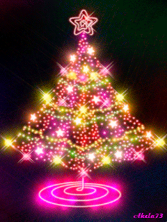 Šareno Božićno drvce download besplatne animacije za mobitele
