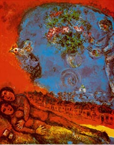Marc Chagall painting