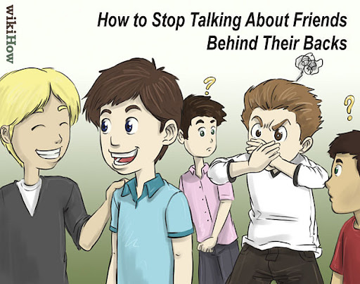 How To Stop Talking About Friends Behind Their Backs Image