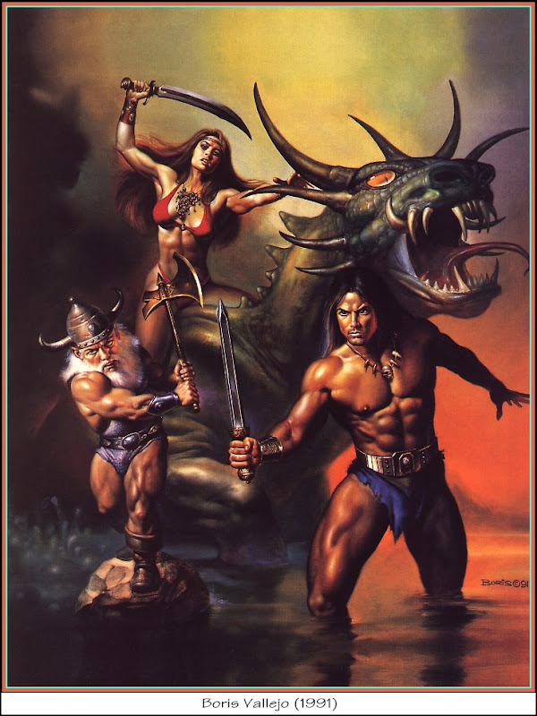 Boris Vallejo Golden Axe Boris Vallejo Golden Axe