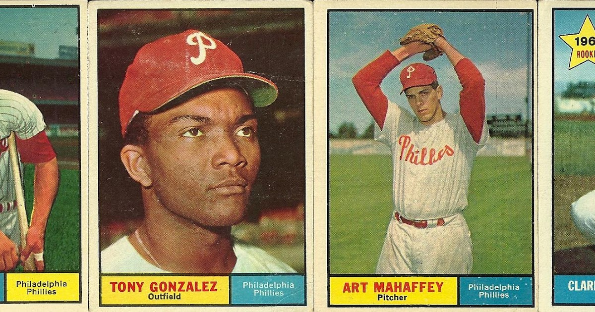 The Phillies Room: 1961 Topps Phillies