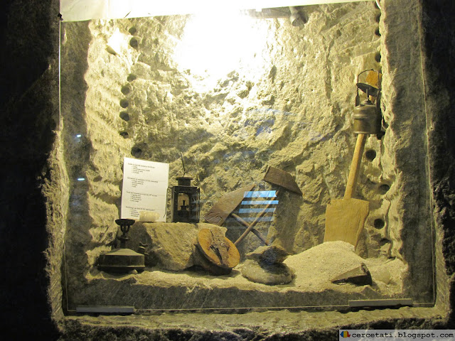 Tools used in the mine along the years