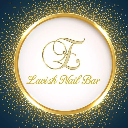 LAVISH NAIL BAR logo