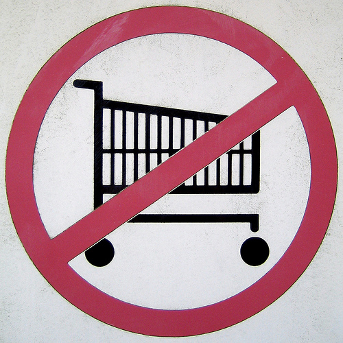 No Shopping.