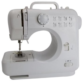  Michley Lil' Sew & Sew LSS-505 Combo Mini Sewing Machine, Electrical Scissors and 100-Piece Sewing Kit