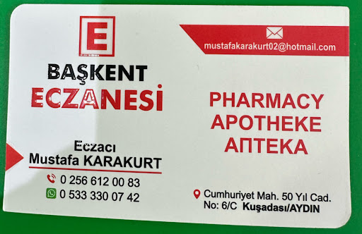 Başkent ECZANESİ Kuşadası Pharmacy Apteka logo