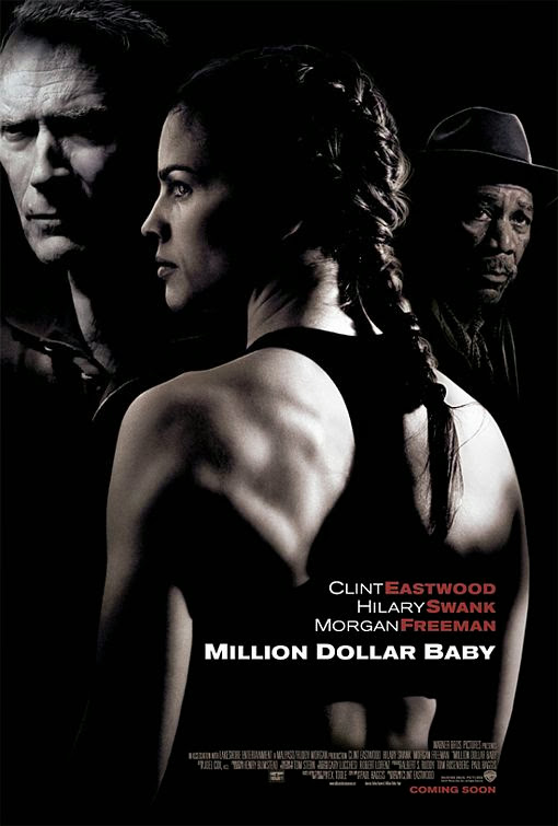 Poster Of Million Dollar Baby (2004) Full Movie Hindi Dubbed Free Download Watch Online At Alldownloads4u.Com