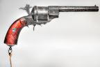 12mm Lefaucheux Model 1854 converted to a Centerfire Revolver