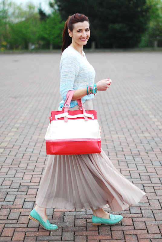Pleats, Ombre and a New Bag - Not Dressed As Lamb