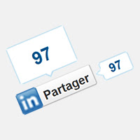 Bouton de partage LinkedIn