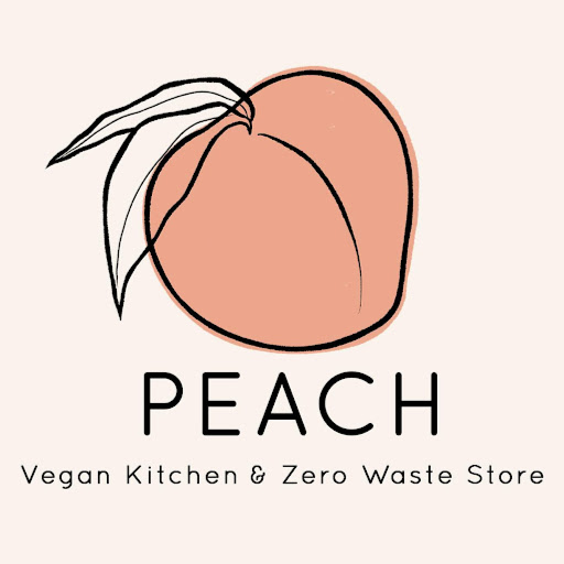 PEACH Vegan Kitchen & Zero Waste Store logo