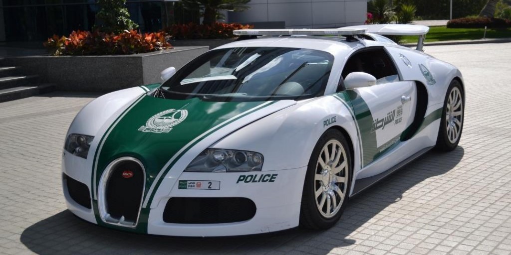 Bugatti Veyron поліція Дубая
