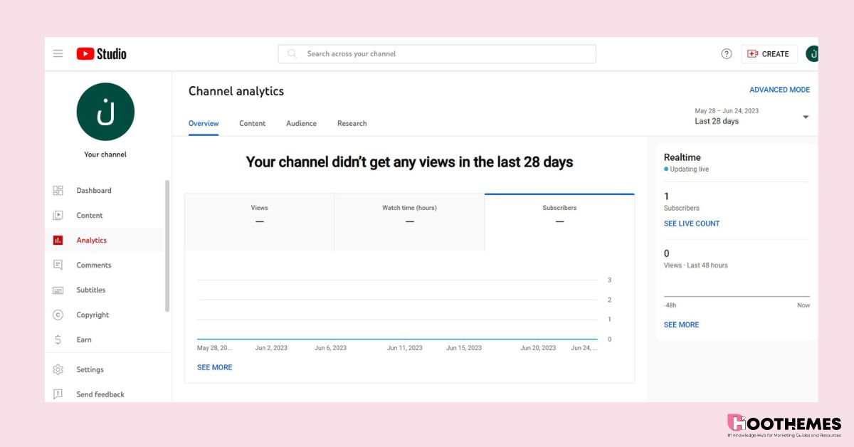 How to See Your Subscribers on YouTube studio