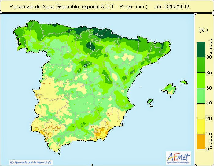 Los embalses españoles almacenan más agua que nunca