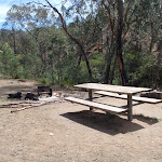 Picnic Table and fire pit