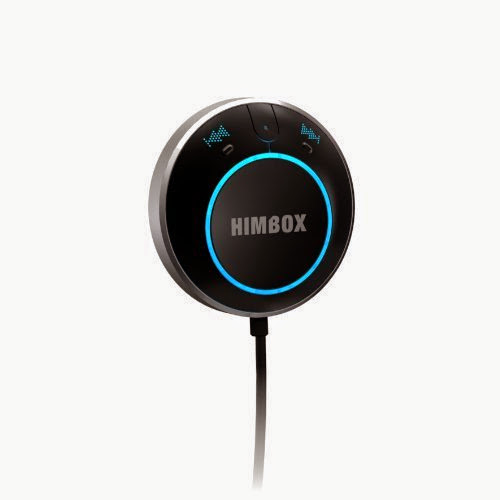  Himbox HB01 Bluetooth Hands-Free Car Kit for Apple iPad/iPad Air/iPad mini/iPod touch/iPhone/Samsung/HTC/Nokia/BlackBerry/LG/Moto and more Android Smartphone, Capable of Connecting with 2 Devices at a time [Free Dual USB Car Charger and Magnetic Base Included]