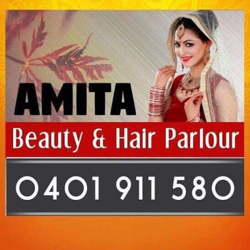 Amita Hair & Beauty Parlour logo