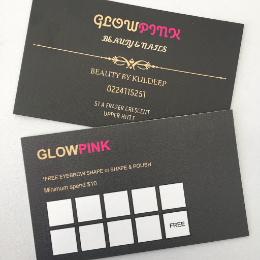GlowPink beauty and Makeover logo