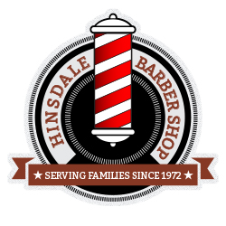 Hinsdale Barber Shop logo