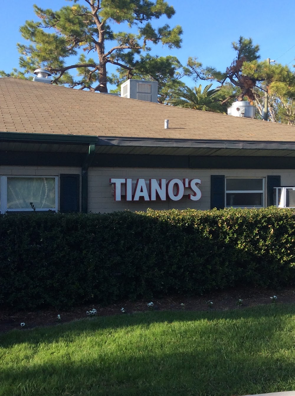 Tiano's Italian Restaurant, New Smyrna Beach, Volusia County, Florida,...