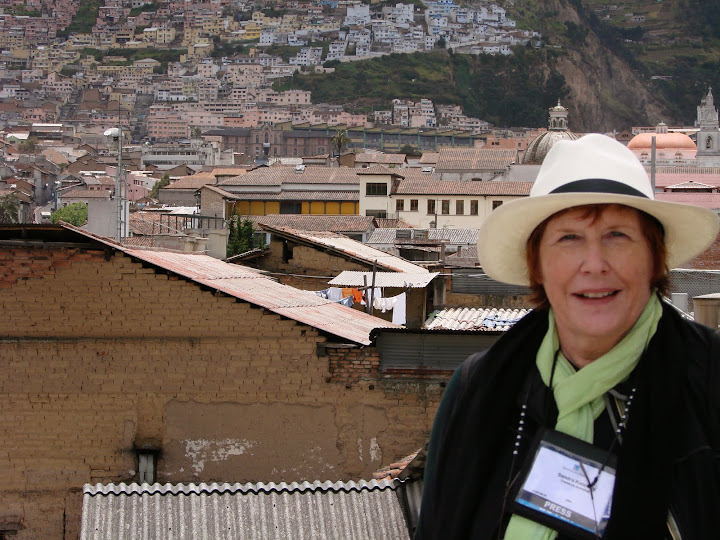 Sandra Kennedy in Quito, Ecuador.  #TeachAbroadBecause You will Live Life Fully!
