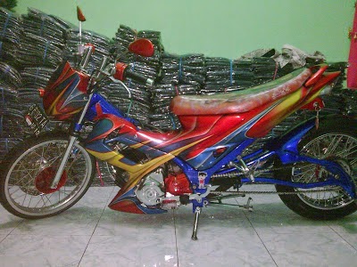 Suzuki Smash Modifikasi Fu