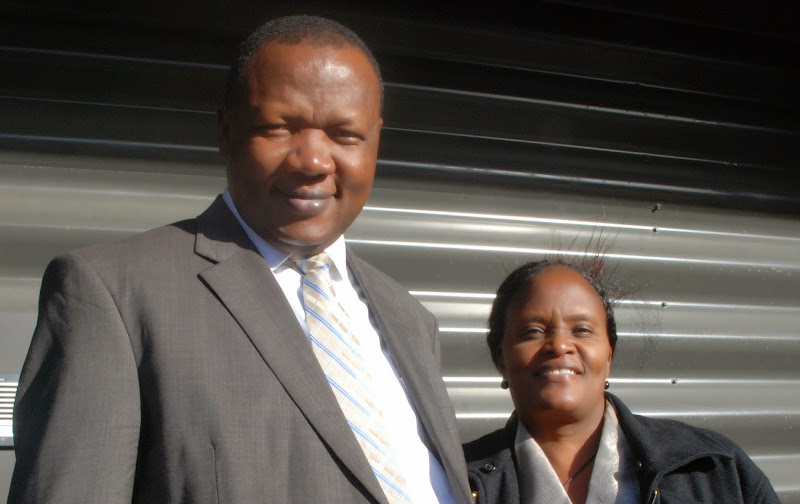 Barnabas Mtokambali et son épouse Glad Mary