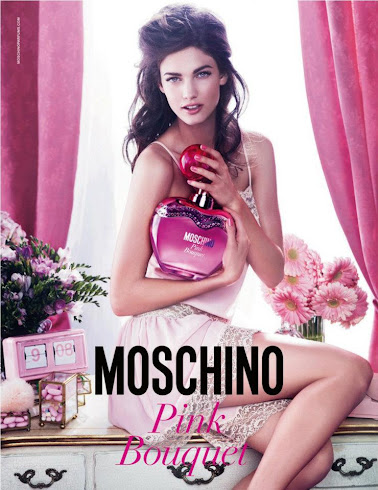 Moschino Pink Bouquet, campaña otoño invierno 2012