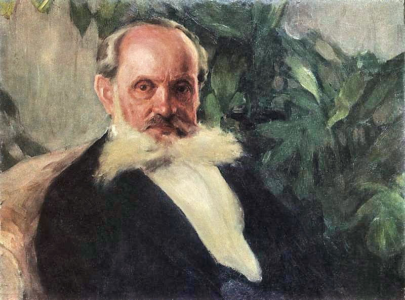 Igor Grabar - Portrait of Emmanuil Hrabar (painter's father).