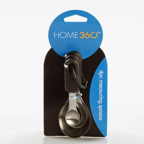 Home 360 4pc. Measuring Spoons