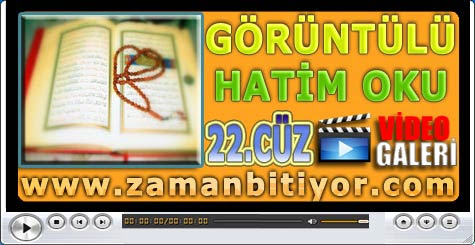 Kuranı Kerim Hatim Oku 22.Cüz