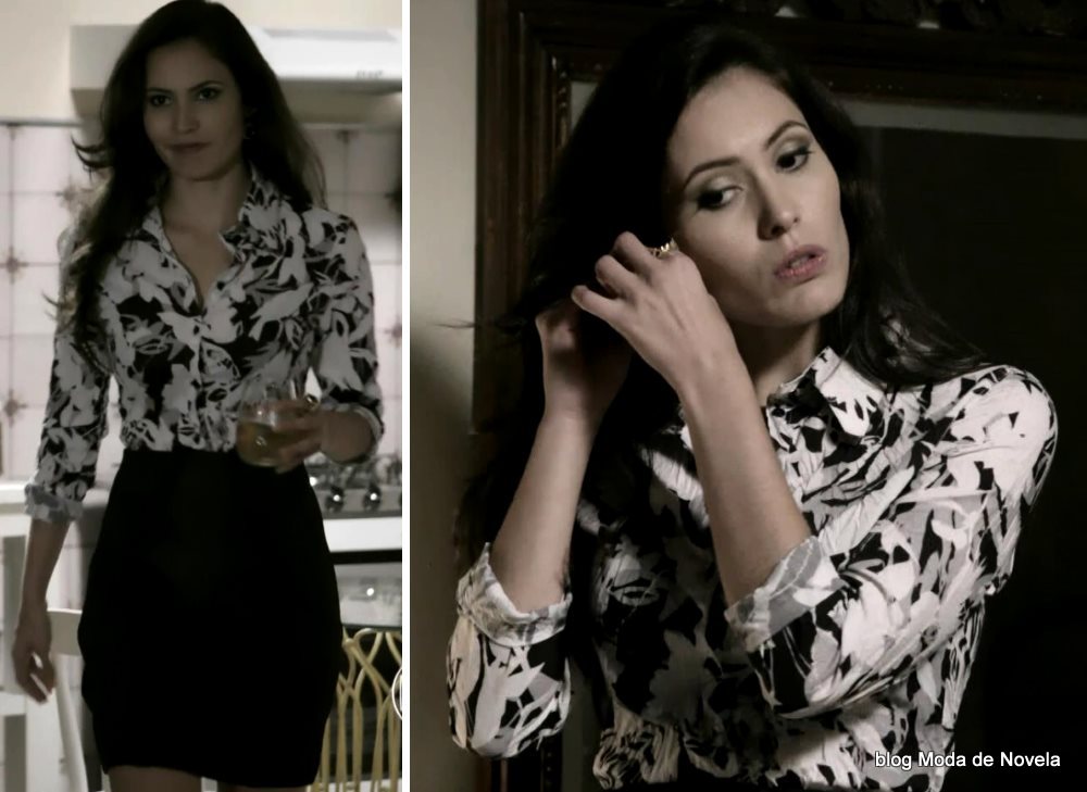 moda da novela Império, look da Carmen dia 24 de janeiro de 2015 moda da novela Império, look da Carmen dia 24 de janeiro de 2015