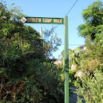 Sign to Curlew Camp (257393)