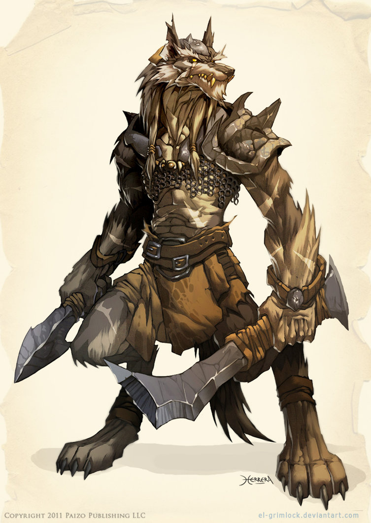 The wolf den: Werewolf - Wolf Warrior (el-grimlock)