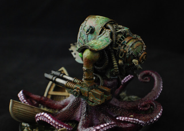 Mariners Blight - A Maritime Inspired Lovecraftian Chaos Marine Army  Blight_Defiler_Painted_04
