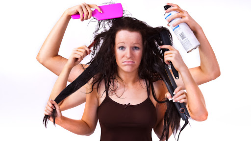 ALAMY SALE: Bad Hair Day
